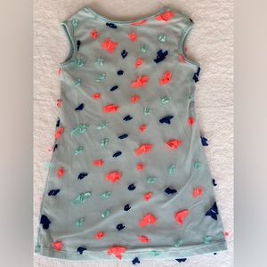 Pippa & Julie toddler butterfly shift dress. Size 4